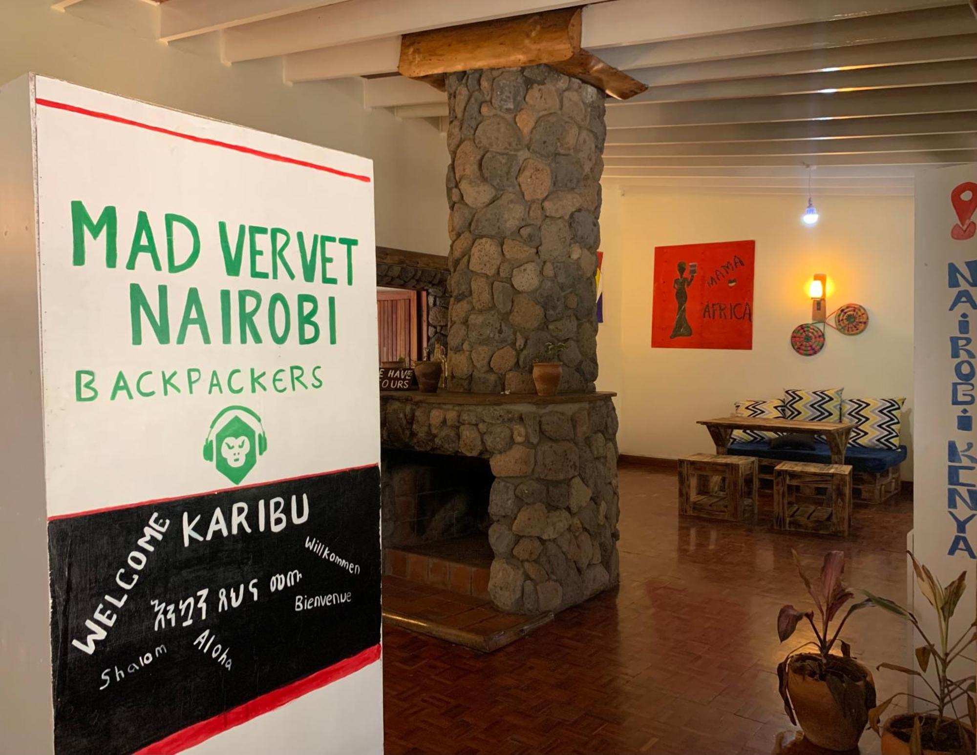 Mad Vervet Nairobi Backpackers Hostel Exterior photo